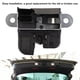 thumbnail image 1 of Partes de los accesorios del automóvil Ecomeon para VW/SEAT ALTEA/LEON II/TOLEDO III ABS Negro, 1 of 6