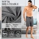 thumbnail image 3 of Pack de 3 pantalones cortos de pijama Bunnycool para hombre con bolsillos, 3 of 6