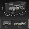 thumbnail image 3 of Honchoes Sports Racing Car Building Set with Display Box Compatible with Lego City Cars for Adults 435 Pcs, 3 of 7