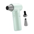 thumbnail image 3 of Soplador de aire portátil para hombre y mujer, ventilador de motor eléctrico, turboventilador para teclados, limpiador de ordenador, limpieza de coche Verde, 3 of 8