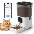 thumbnail image 1 of PAPIFEED Smart Automatic Cat Feeders: WiFi Pet Feeder with APP Control for Remote Feeding,Detachable for Easy Clean, Automatic Cat Food Dispenser wit, 1 of 9