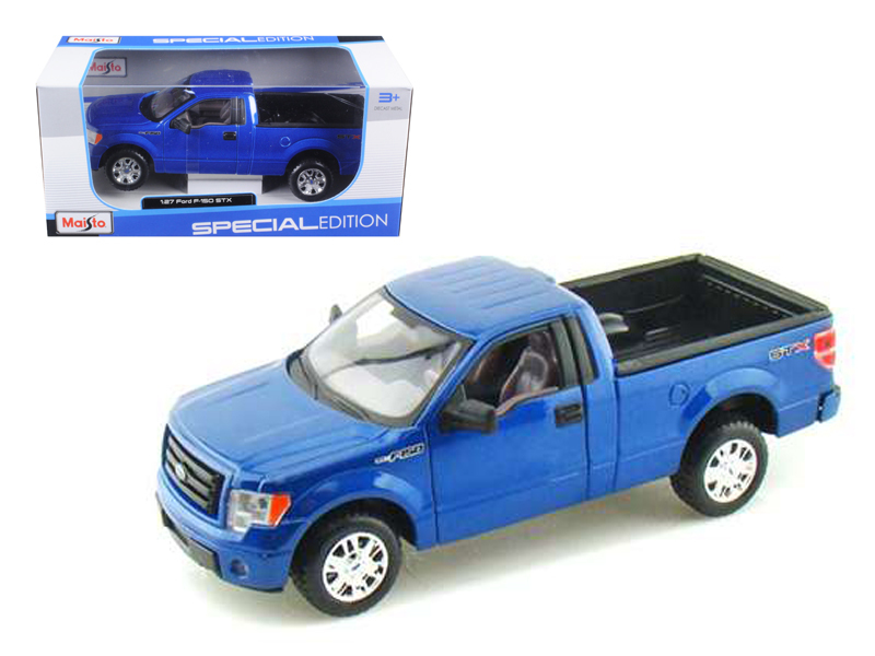 blue pickup truck toy