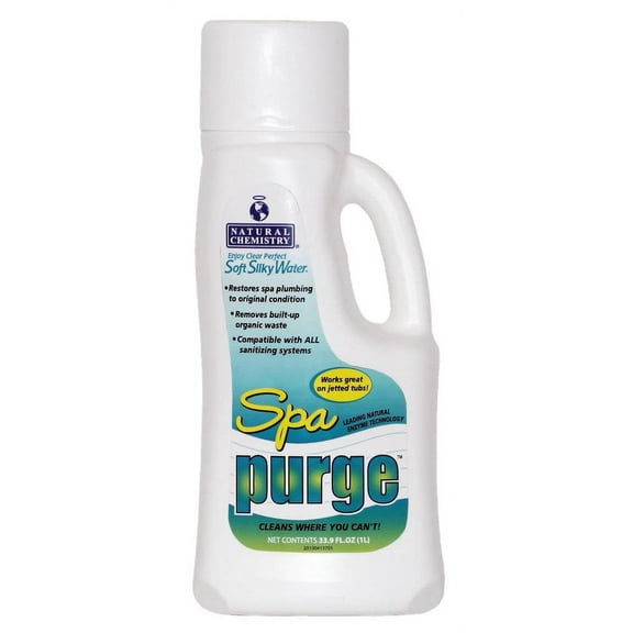 NEW Natural Chemistry 04137 Water Chemical Hot Tub Spa Purge Cleaner - 1 Liter