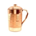 thumbnail image 3 of SAI DECORATIVE Pure Copper jug for Water Copper jug Copper jug Silver Touch (1500 ml), 3 of 4