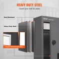 thumbnail image 4 of VEVOR Through The Wall Drop Box, Heavy Duty Steel Through The Wall Mailbox with 2.8-7.9" 13" Combination Lock, 12.5x6.3x16.9 Mail Drop Box, Dark Gray, 4 of 9