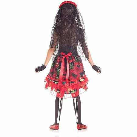 Day of the Dead Senorita Child Halloween Costume