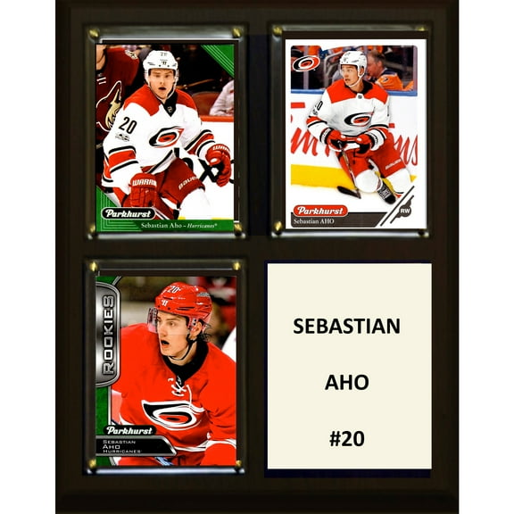 Sebastian Aho Carolina Hurricanes 8'' x 10'' Plaque