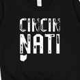 thumbnail image 3 of Inktastic Cincinnati, Ohio Distressed Font Toddler Sweatshirt, 3 of 4