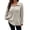 Apricot, variant on Mengpipi Womens Plus Size Tops Long Sleeve V-Neck Polo Shirts Pullover Sweaters Fall Winter 1X-5X