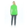 thumbnail image 3 of ACTIVE UNIFORMS Women's Long Sleeve Turtle-Neck T-Shirt Under Scrub (Lime Green, X-Large), 3 of 5