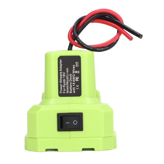 Adaptador de baterías para herramientas eléctricas, adaptador de batería Adaptador de batería V calibre 14 Adaptador de batería ABS diseñado para profesionales