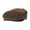 Coffee, variant on Five-Point Suede Ivy Cap - L - Black