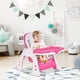 thumbnail image 2 of Trona 3 en 1 Costway Set Silla y Mesa Convertibles Rosa 54 x 67 x 101 cm, 2 of 10