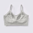 thumbnail image 6 of Kilaqueen Women's Basic Seamless Cami Bra, Wireless Spaghetti Strap Bralette, Soft Cotton Feel Lounge Bra, 6 of 6