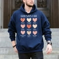 thumbnail image 5 of God Says I Am – T-Shirt, Hoodie & Sweatshirt – Faith & Inspiration – Perfect for Family & Friends, 5 of 6