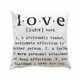 thumbnail image 1 of Funda de almohada suave con diseño de letras en inglés, decoración para sofá, hogar, oficina, funda de cojín para asiento de coche, 1 ud., 1 of 7