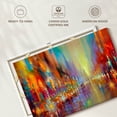 thumbnail image 6 of Elephant Stock Streetlife Wall Art - Horizontal Canvas Wall Art - Living Room Wall Decor - City Canvas - Orange And Beige Decor By Annette Schmucker - 30" x 20", 6 of 8
