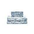 thumbnail image 4 of Mainstays All in One Reversible Comforter and Sheet Set- 11 Piece, King, White and Blue Ruffle, 4 of 12