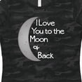 thumbnail image 4 of Inktastic I Love You to the Moon & Back. Women's T-Shirt, 4 of 5
