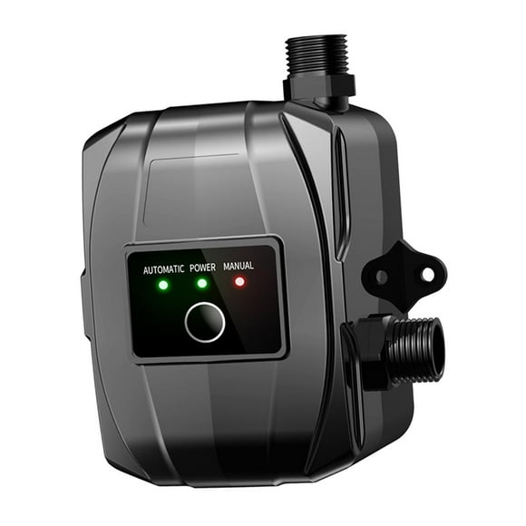 Bomba de de presión de agua de 150 W, bomba de automática, hogar, jardín Negro Zulema Bomba de refuerzo