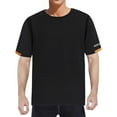 thumbnail image 4 of Sngxgn Men's Short Sleeve T-Shirt Workout T-Shirts(Black,XL), 4 of 4