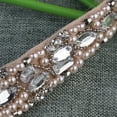 thumbnail image 4 of Handmade Rhinestone Crystal Bohemia Stylish Crystal Beaded Elastic Fashion Headband Wedding Headdress, 4 of 7
