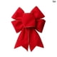 thumbnail image 2 of Juego de 5 Lazos Navideños de Terciopelo | Decoraciones de Tela para Envolver Regalos En Rojo, Azul, Amarillo y Beige | Adornos para Árbol de 17 X 21 Cm | Decoración para Fiestas | Cajas de Regalo, G, 2 of 6
