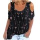 thumbnail image 1 of Elegante mujer cuello redondo impresión manga corta camiseta blusa Tops sudadera OAVQHLG3B Store lin121212, 1 of 5