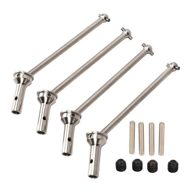 Eje de transmisión CVD, 4 piezas RC CVD Drive Accesorios para automóviles RC Ejes de transmisión RCCVD Rendimiento de alta gama