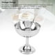 thumbnail image 4 of Copa De Helado Con Pie, Taza Redonda De Acero Inoxidable 304 Para Yogurt Snack Candy, Fácil De Limpiar, Bol De Postre De Metal Retro Con Cuchara Para Ensalada Fruta Y Pudding, 4 of 7