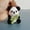 Hug the panda, variant on New hand-knitted hugging panda plush toy, cute yarn crocheted animal pendant, exquisite handmade bag accessory