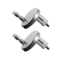 thumbnail image 2 of 2Pcs Toilet Lid Top Fixing Hinge Stainless Steel Universal-Toilet Seat Hinge Soft Release Quick Release Replacement Parts,45Mm, 2 of 8