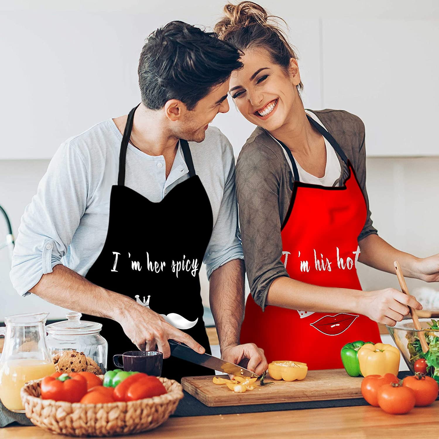 Aprons for Men Birthday Gifts for Men Unique Funny Christmas Gifts for Dad Husband Boyfriend Grilling BBQ Grill