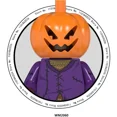 thumbnail image 5 of Bloques de construcción de calabazas de la serie de películas de terror de Halloween, ladrillos de Silent Hill de El Resplandor, figuras de acción con cabeza de pirámide de Jack, juguetes para niños, 5 of 5