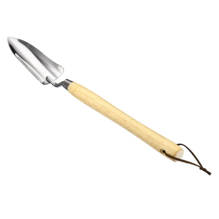 Uxcell Long Handle Trowel Garden Trowel Digging Spade Garden Hand Shovel Tool Silver Tone Yellow