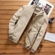 thumbnail image 3 of Chaqueta cortavientos informal a la moda con carga para hombre, abrigo de invierno para hombre, nueva prenda de abrigo cálida y ajustada, chaqueta militar, chaqueta bomber de polar para hombre, 3 of 5