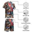 thumbnail image 3 of Rod Wave Boys Short Sleeve T-Shirt And Shorts Outfit Set Activewear Mesh Short Set for Kids, 3 of 7