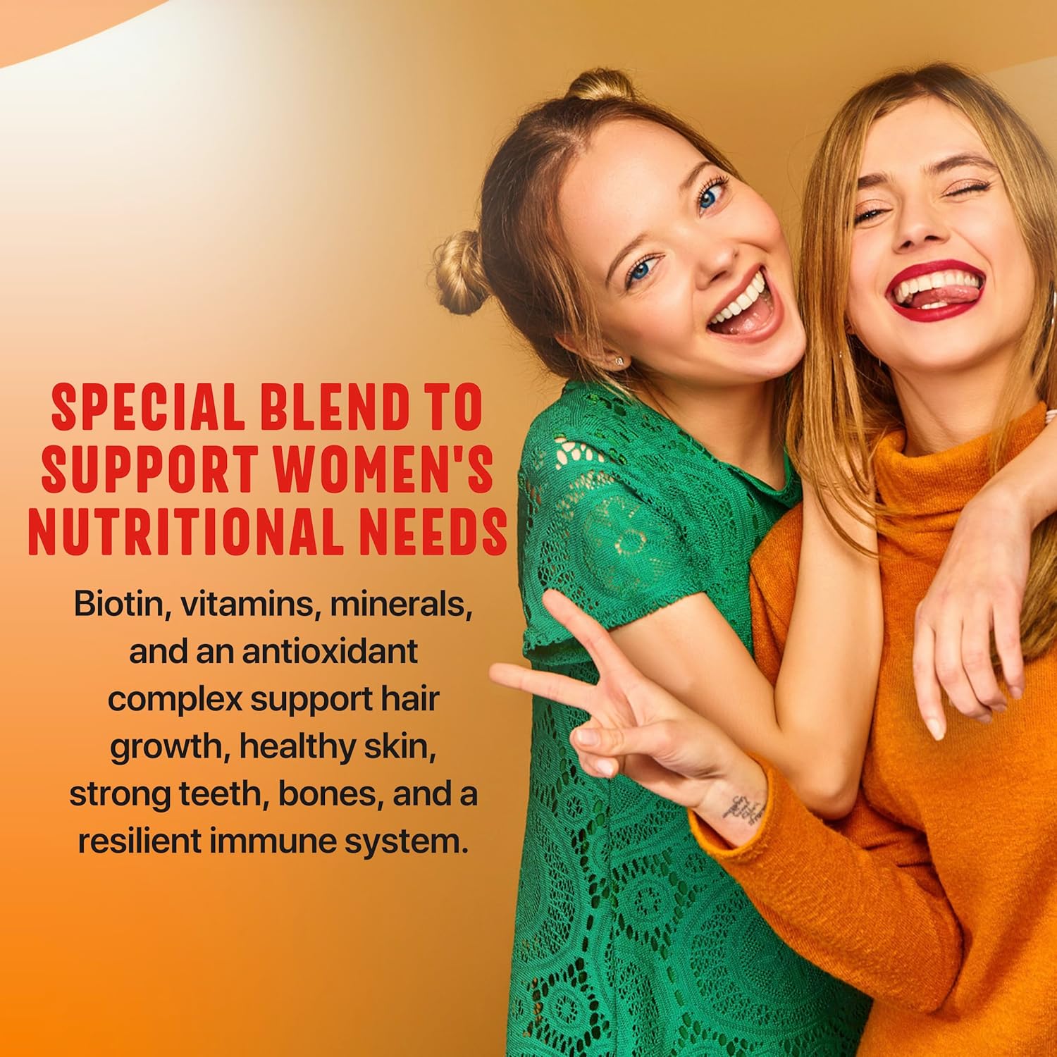 Pure Women’s Multivitamin for Hair Growth, Skin, Energy & Immune Support with Biotin, Zinc & Antioxidants - All Natural, Non-GMO, 30 Day Supply, Made in USA