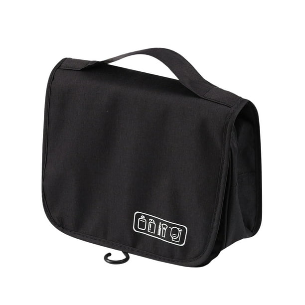 Neceser de viaje colgante, organizador de cosméticos, bolsa de maquillaje con gancho para mujeres y hombres, almacenamiento portátil