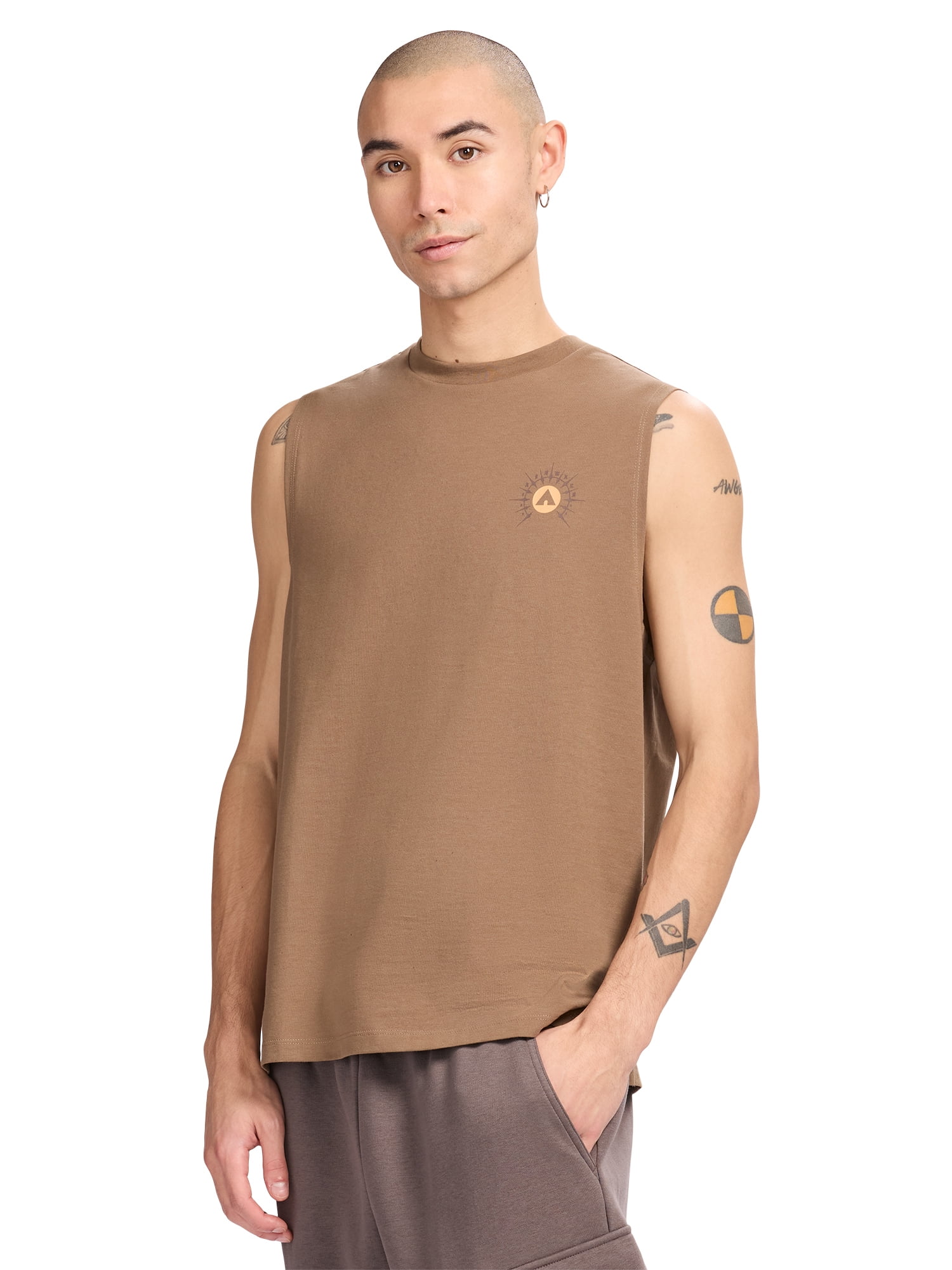 Airwalk Men's and Big Men's Short Sleeve Muscle T-Shirt, Sizes XS- 3XL