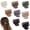 8PCS-Jaw hair clips, variant on BOLIANNE Matte Hair Clips for Women Girls, Rectangle and Double Row Small Claw Clips for Thin Hair - Nonslip Jaw Clips