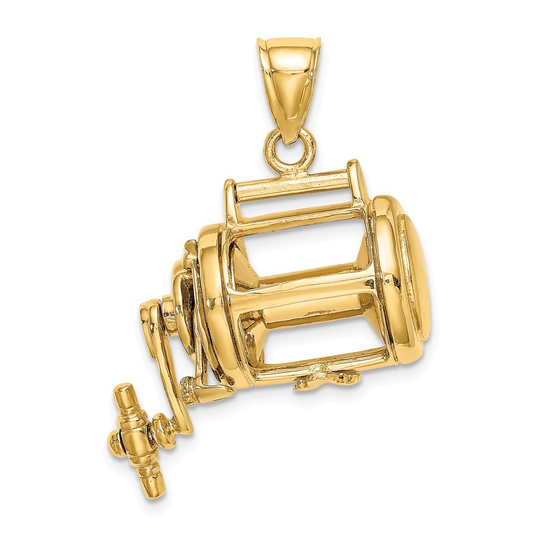 27mm 14k Gold 3 d Animal Sealife 