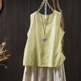thumbnail image 4 of Endives Womens Tank Tops Sleeveless Shirts Ethnic Style Tee Sleeveless O Neck T Shirt Blouse Outerwear Tank Top, 4 of 6