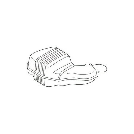 Genuine OE Volvo Rear Muffler - 9404421 Fits select: 2004-2006 VOLVO S80 2.5T, 1999-2001 VOLVO S80