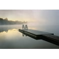thumbnail image 2 of Rotenberg, Nancy 24x17 White Modern Wood Framed Museum Art Print Titled - Canada, Ontario, Algonquin PP, Chairs on dock, 2 of 4