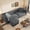 Dark Gray, variant on 89'' Pull Out Sofa Bed King, Chesterfield Velvet Sleeper Sofa, Convertible L-Shaped Futon Couch, Tufted Back, 4 Pillows, Ottoman, Deep Seat Loveseat Couches for Living Room, Apartment, Gray