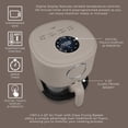 thumbnail image 3 of Air Fryer Cook con color, 1200 W, 4 litros, cesta de vidrio con diseño elegante, 3 of 7