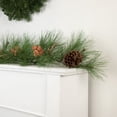 thumbnail image 2 of Northlight Real Touch™️ Long Needle Pine and Pinecone Artificial Christmas Garland - 6' x 10" -, 2 of 5