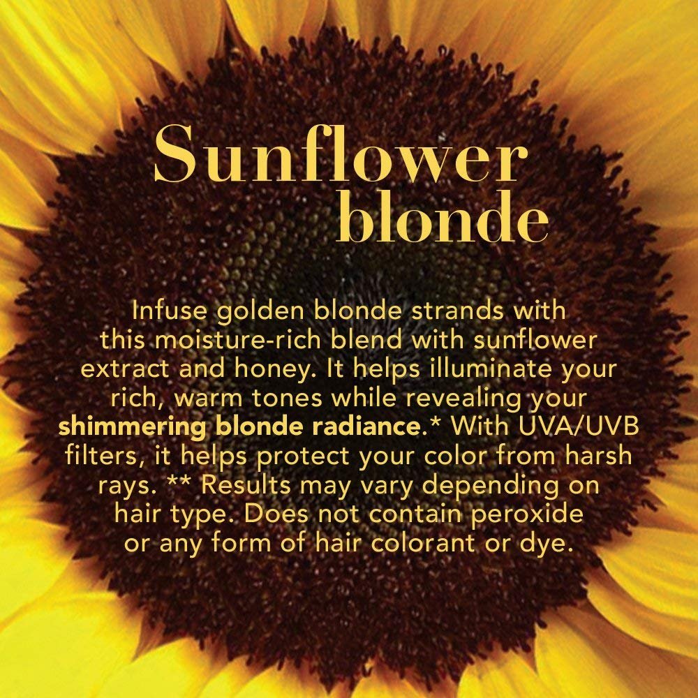 Ogx Hydrate Color Reviving Sunflower Shimmering Blonde Shampoo 13 Oz Walmart Com Walmart Com
