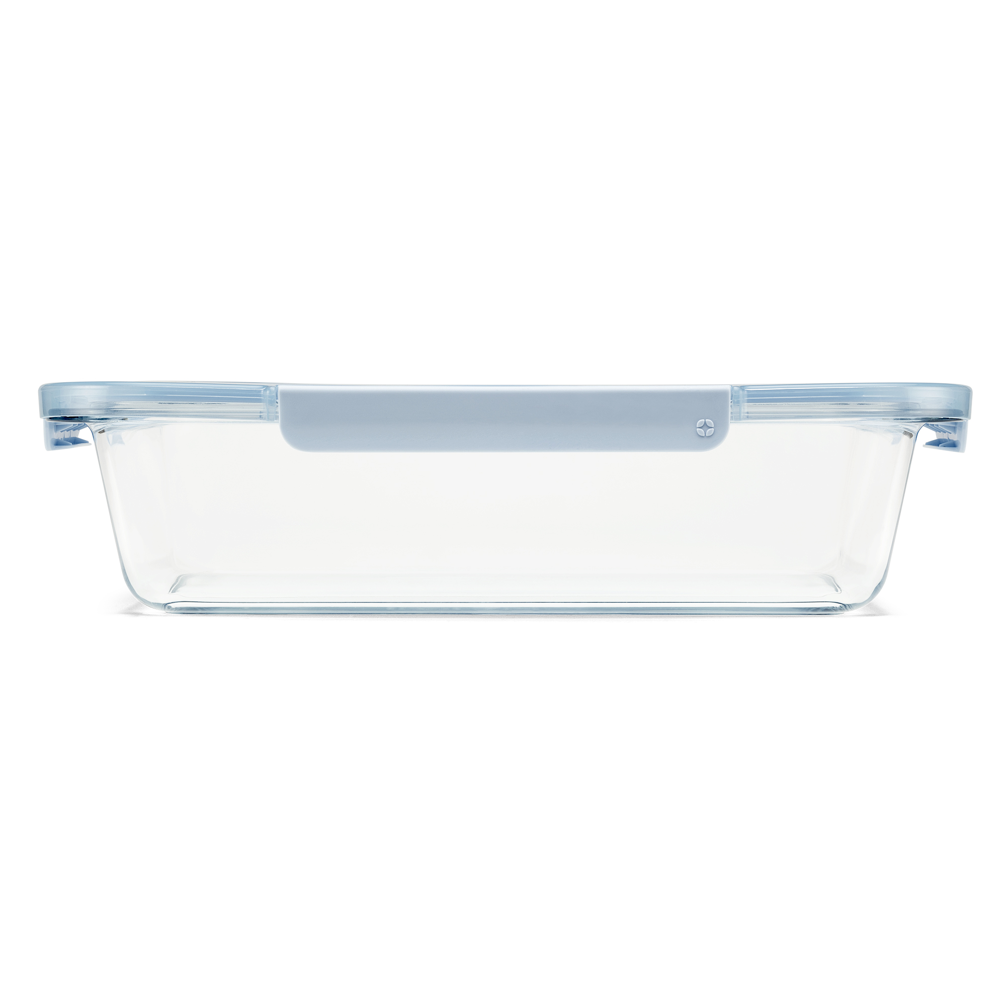Ello Color Lock 9x13 Glass Baking Dish with Lid, Windy Blue photo 1